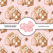 Gingerbread House Christmas Patterned Vinyl LYV_2566